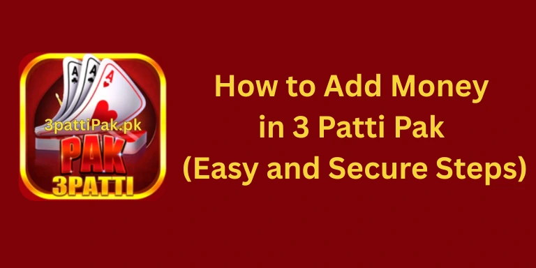 howw to Add money in 3 Patti Pak using Easypaisa or JazzCash